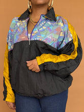 Load image into Gallery viewer, Newly Added: Vintage Colourblock Half-Zip Jacket