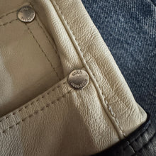 Load image into Gallery viewer, Newly Added: Luxe Brand Rokh x H&amp;M Collab Piece Genuine Leather Two Tone Pants