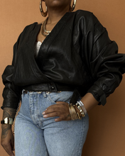 Load image into Gallery viewer, Newly Added: Genuine Leather Nappa Batwing Jacket