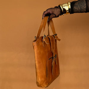 Newly Added: Genuine Leather Tote Bag