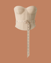 Load image into Gallery viewer, Branded: Rokh x H&amp;M Belted Corset Top - Thrift Happens 2