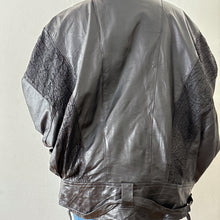 Load image into Gallery viewer, Newly Added: Genuine Leather Batwing Jacket