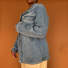 Load image into Gallery viewer, Newly Added: Denim Jacket with Pearly Detail