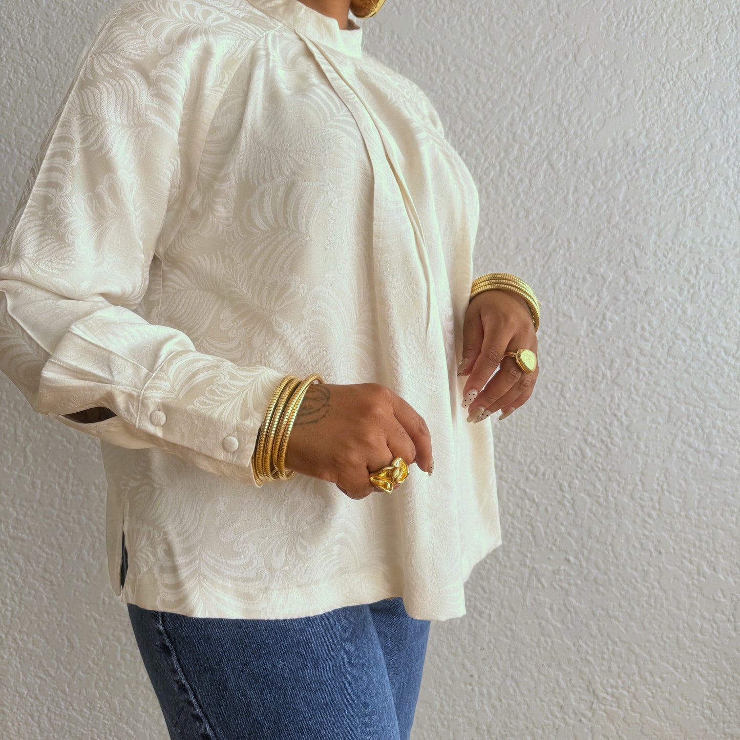 Newly Added: Vintage Silk Blouse