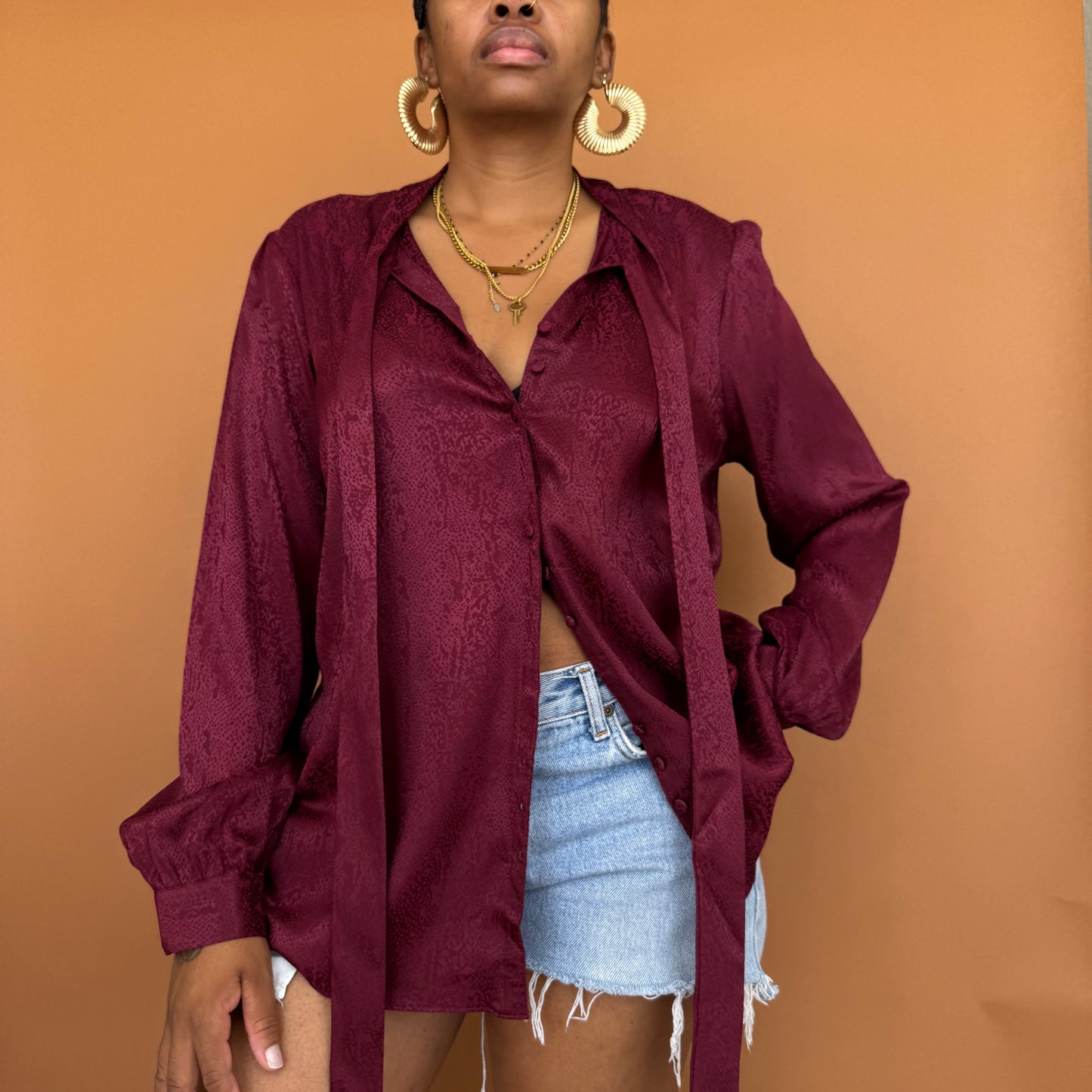 Newly Added: Vintage Silk Shirt