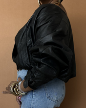 Load image into Gallery viewer, Newly Added: Vintage Batwing Genuine Leather Jacket