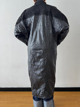 Load image into Gallery viewer, Newly Added: Genuine Leather Batwing Vintage Trench Coat