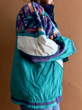 Load image into Gallery viewer, Abstract Nylon &amp; Fleece Panel Jacket - Thrift Happens 2