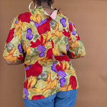 Load image into Gallery viewer, Newly Added: Vintage Floral Blouse