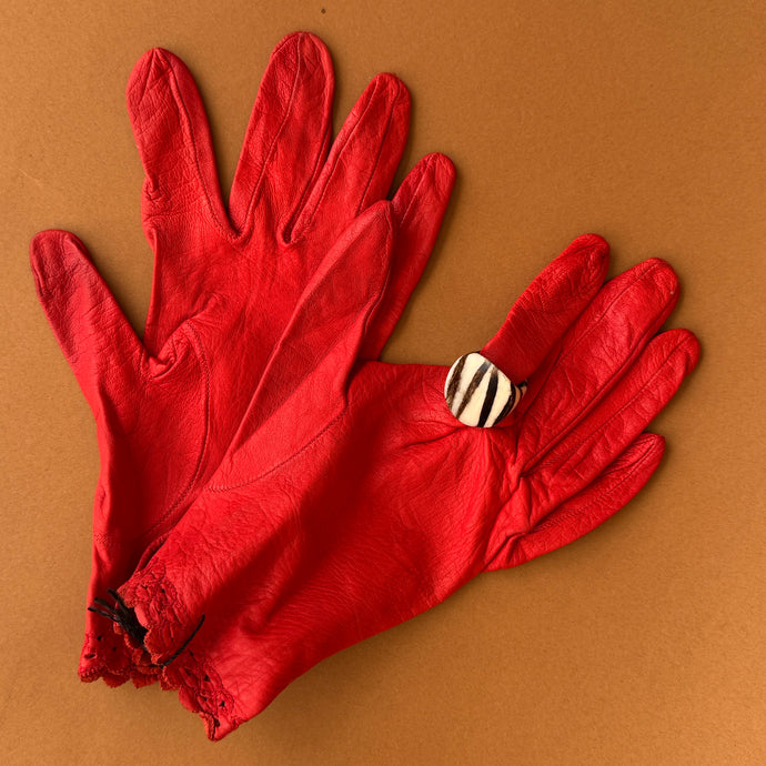 Newly Added: Genuine Leather Short Gloves