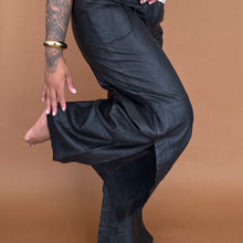 Load image into Gallery viewer, Newly Added: Luxe Brand Rokh x H&amp;M Collab Piece Genuine Leather Two Tone Pants