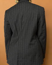 Load image into Gallery viewer, Newly Added: Elegant Pin Striped Blazer - Thrift Happens 2