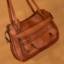 Load image into Gallery viewer, Newly Added: Vintage Genuine Leather Tote Bag