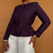 Load image into Gallery viewer, Newly Added: Elegant Peplum Blazer