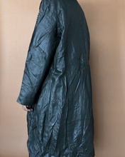 Load image into Gallery viewer, Newly Added: Genuine Leather Trench Coat