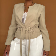 Load image into Gallery viewer, Newly Added: 90s Elegant Cropped Blazer