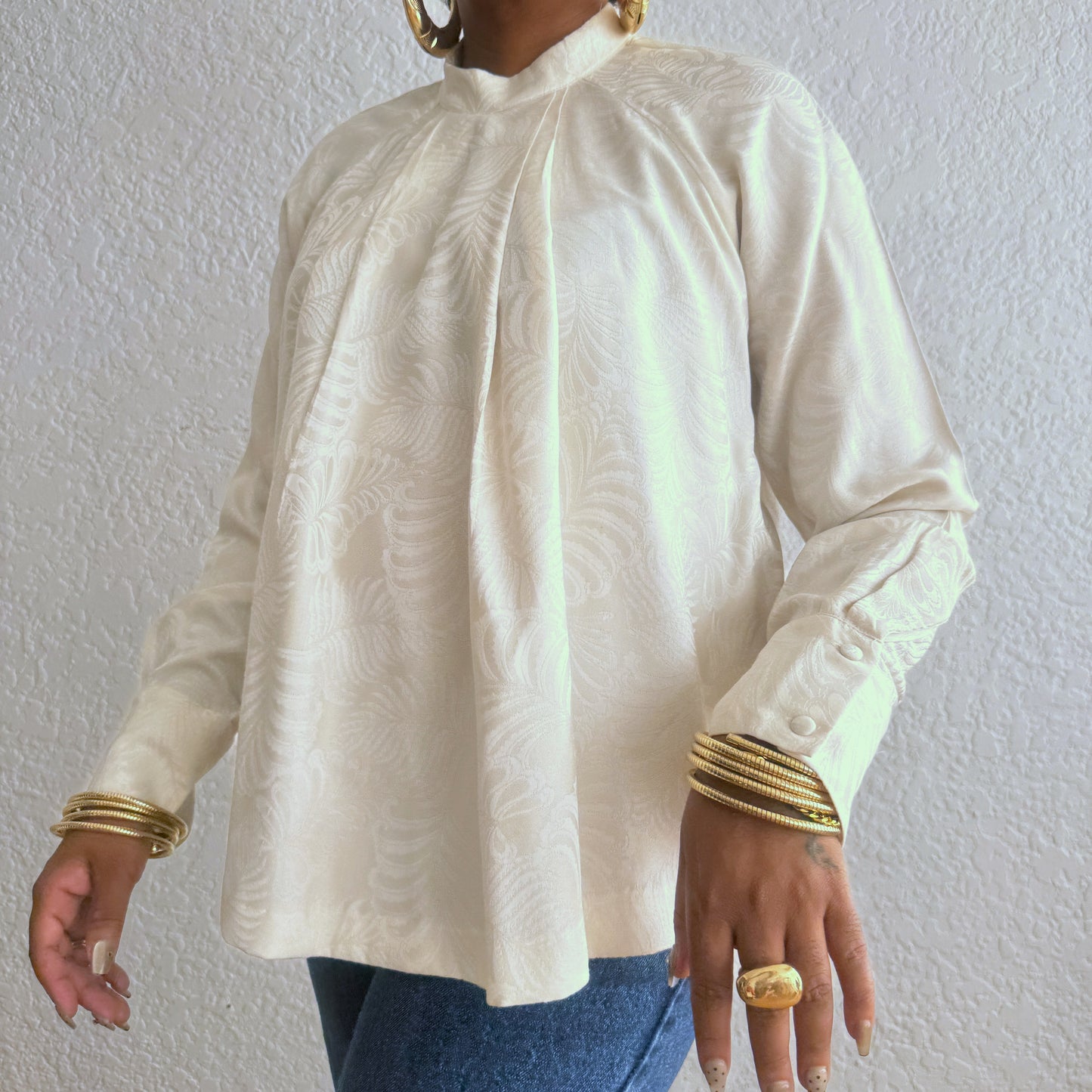 Newly Added: Vintage Silk Blouse