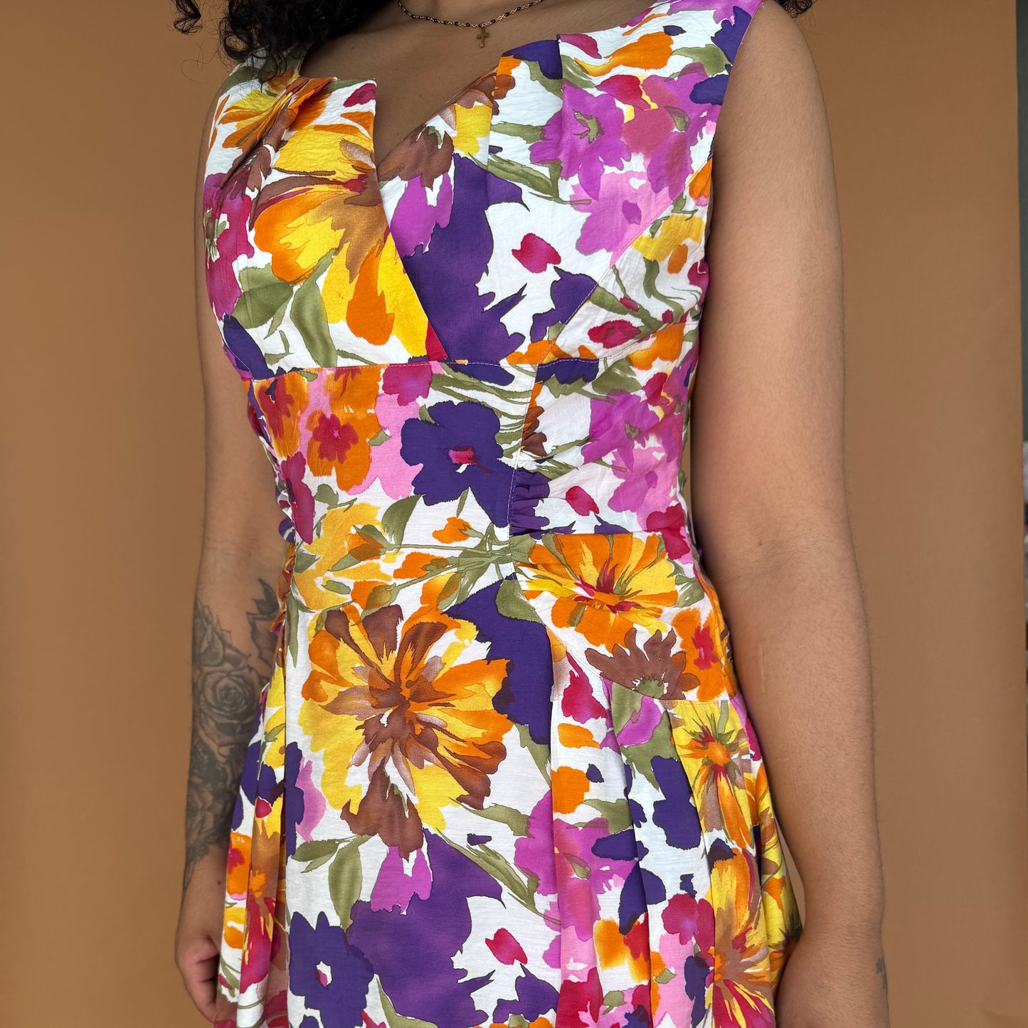 Newly Address: Vintage Floral Dress