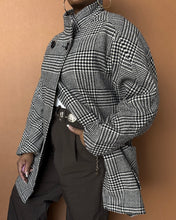 Load image into Gallery viewer, Newly Added: Black and White Batwing Coat