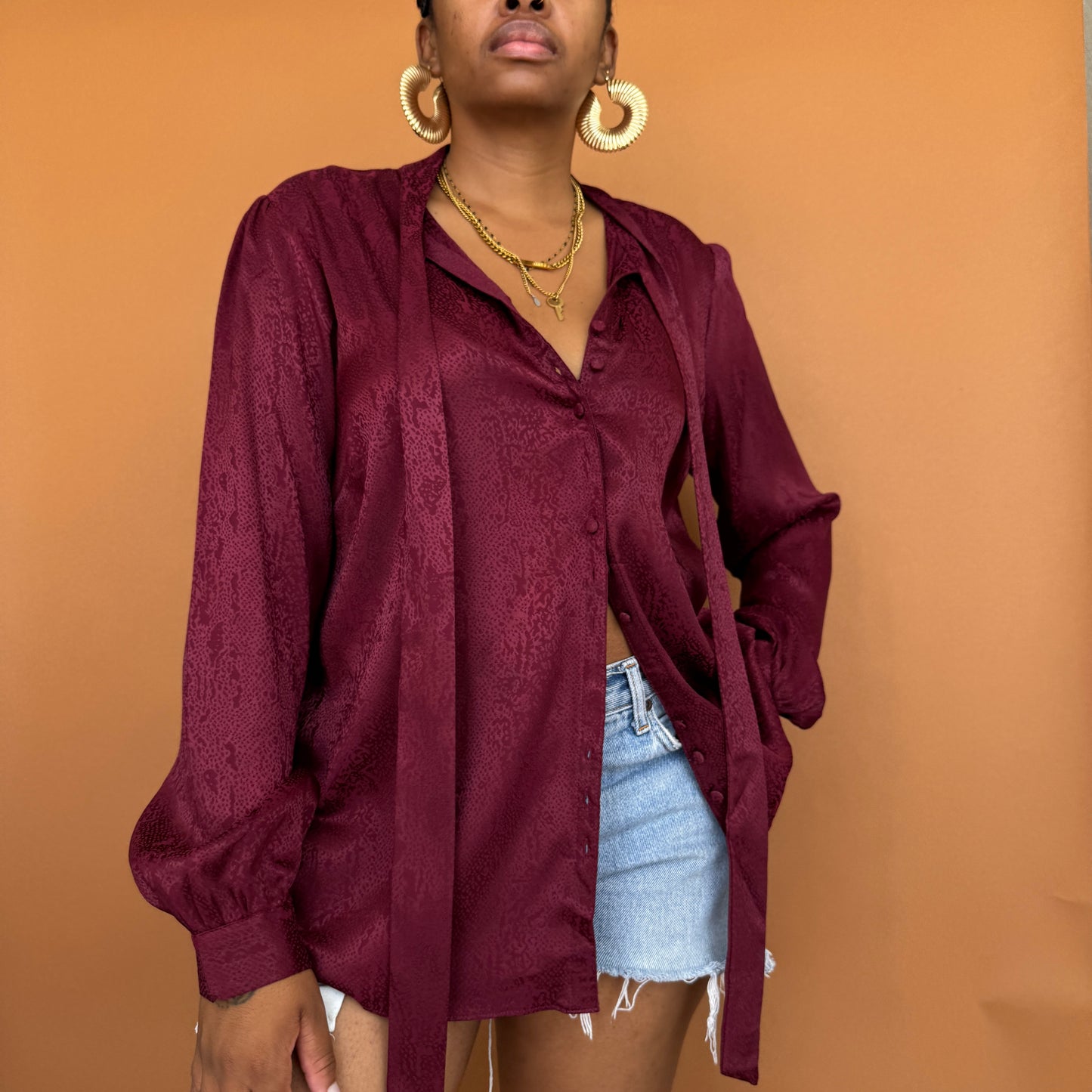 Newly Added: Vintage Silk Shirt