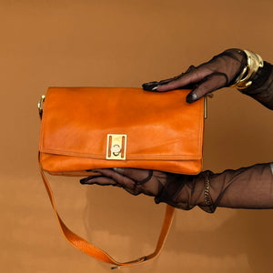 Newly Added: Vintage Genuine Leather Clutch Bag