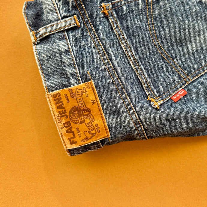 Newly Added: Vintage Flag Denim Shorts