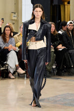 Load image into Gallery viewer, Newly Added: Luxe Brand Rokh x H&amp;M Collab Piece Genuine Leather Two Tone Pants