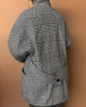 Load image into Gallery viewer, Newly Added: Black and White Batwing Coat