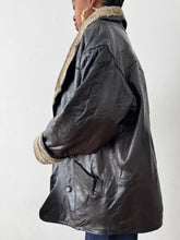 Load image into Gallery viewer, Newly Added: Genuine Leather &amp; Sheep Skin Coat