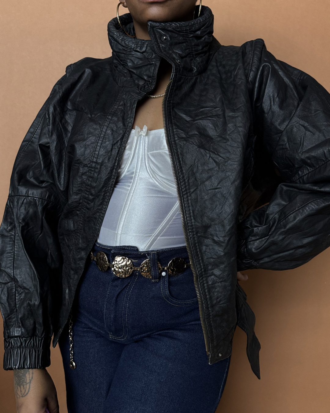 Newly Added: Vintage Genuine Leather Jacket – Thrift Happens
