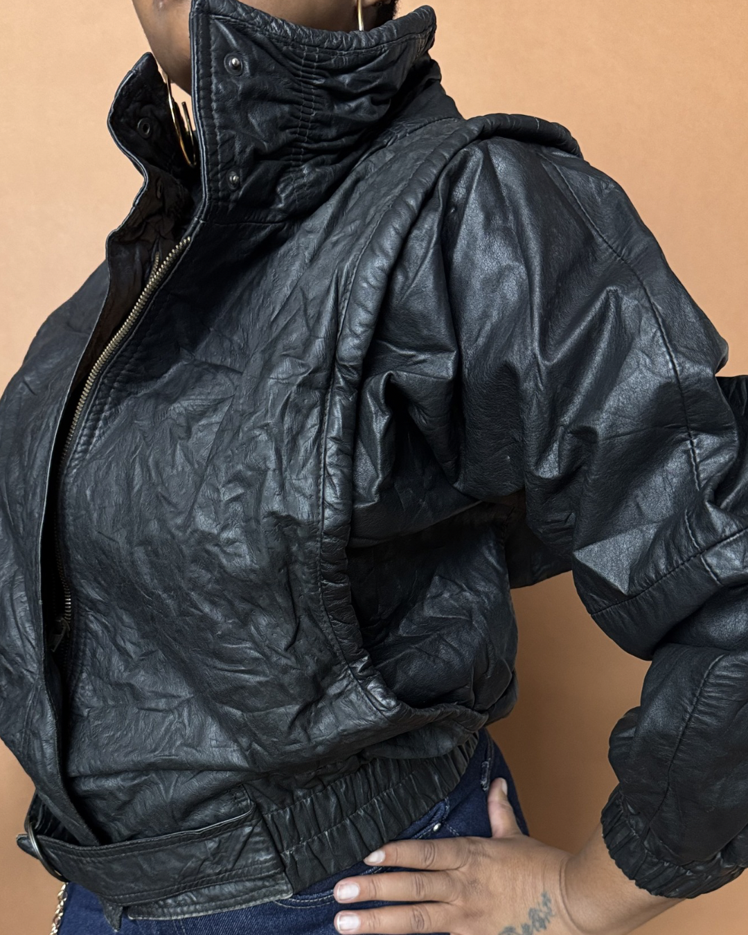 Newly Added: Vintage Genuine Leather Jacket – Thrift Happens