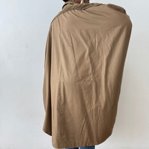 Winter Reversible Corduroy Poncho
