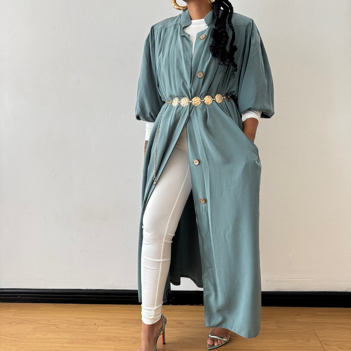 Newly Added: Vintage Long Trench Coat/Cardigan