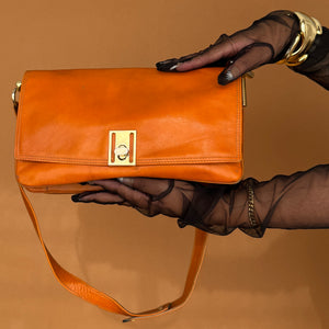 Newly Added: Vintage Genuine Leather Clutch Bag