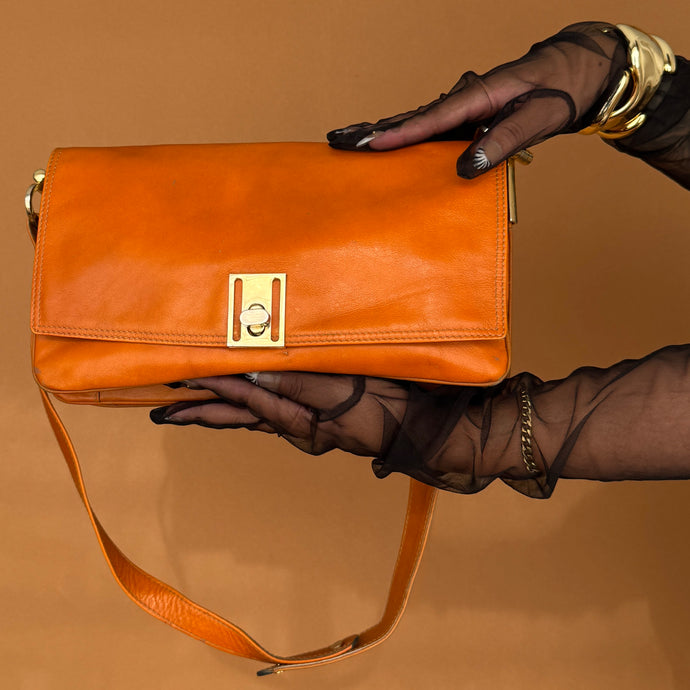 Newly Added: Vintage Genuine Leather Clutch Bag