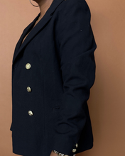 Load image into Gallery viewer, Newly Added: Vintage High Quality Double Breasted Blazer - Thrift Happens 2