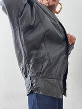 Load image into Gallery viewer, Newly Added: Genuine Leather Batwing Vintage Jacket