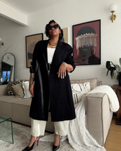 Load image into Gallery viewer, Newly Added: Plain Black Winter Coat