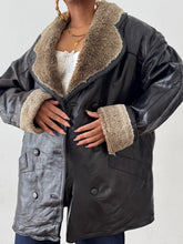 Load image into Gallery viewer, Newly Added: Genuine Leather &amp; Sheep Skin Coat