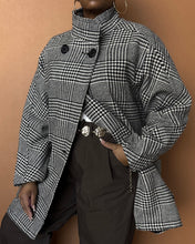 Load image into Gallery viewer, Newly Added: Black and White Batwing Coat
