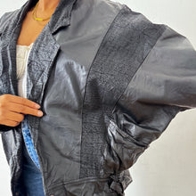 Load image into Gallery viewer, Newly Added: Genuine Leather Batwing Jacket