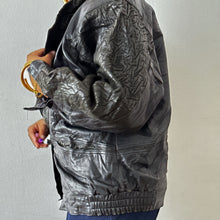 Load image into Gallery viewer, Newly Added: Genuine Leather Batwing Jacket