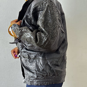 Newly Added: Genuine Leather Batwing Jacket