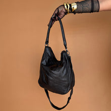Load image into Gallery viewer, Newly Added: Genuine Leather Hobo Bag