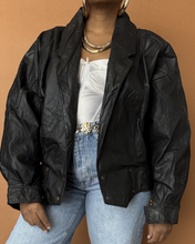 Load image into Gallery viewer, Newly Added: Vintage Genuine Leather Batwing Jacket