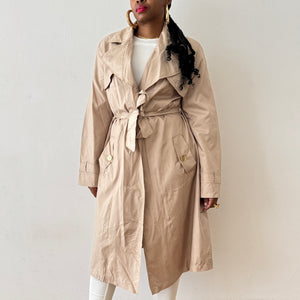 Outstitched Basic Trench Coat