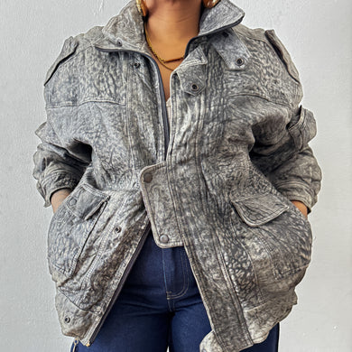 Newly Added: Unisex Genuine Leather Distressed Jacket