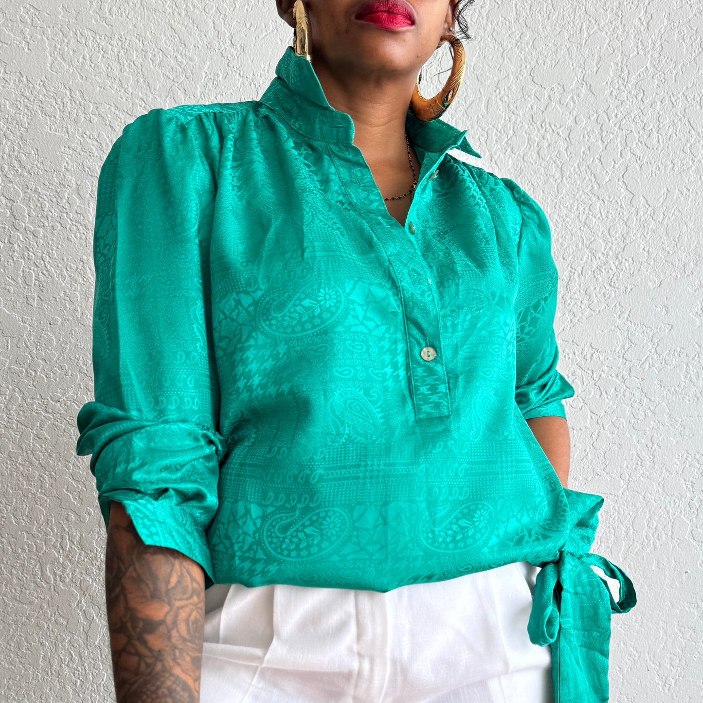 Newly Added: Vintage Silk Blouse