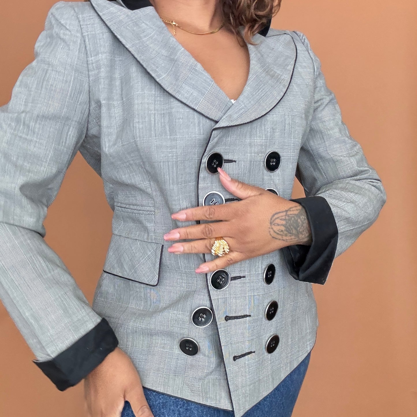 Sale: Elegant Vintage Double Breated Blazer