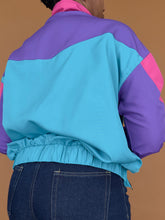 Load image into Gallery viewer, Newly Added: Colour-Block Retro Windbreaker